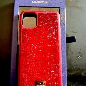 I am selling a collection of bl Swarovski crystal iPhone 11 promax phone cases